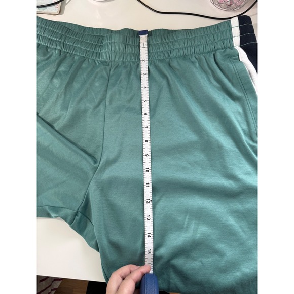 Abercrombie & Fitch Green Wide Leg Side Stripe Track Pants XL Womens Streetwear - Picture 6 of 11